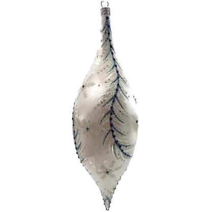 Heartfully Yours Christopher Radko Lismore Drop Glass Christmas Tree Ornament
