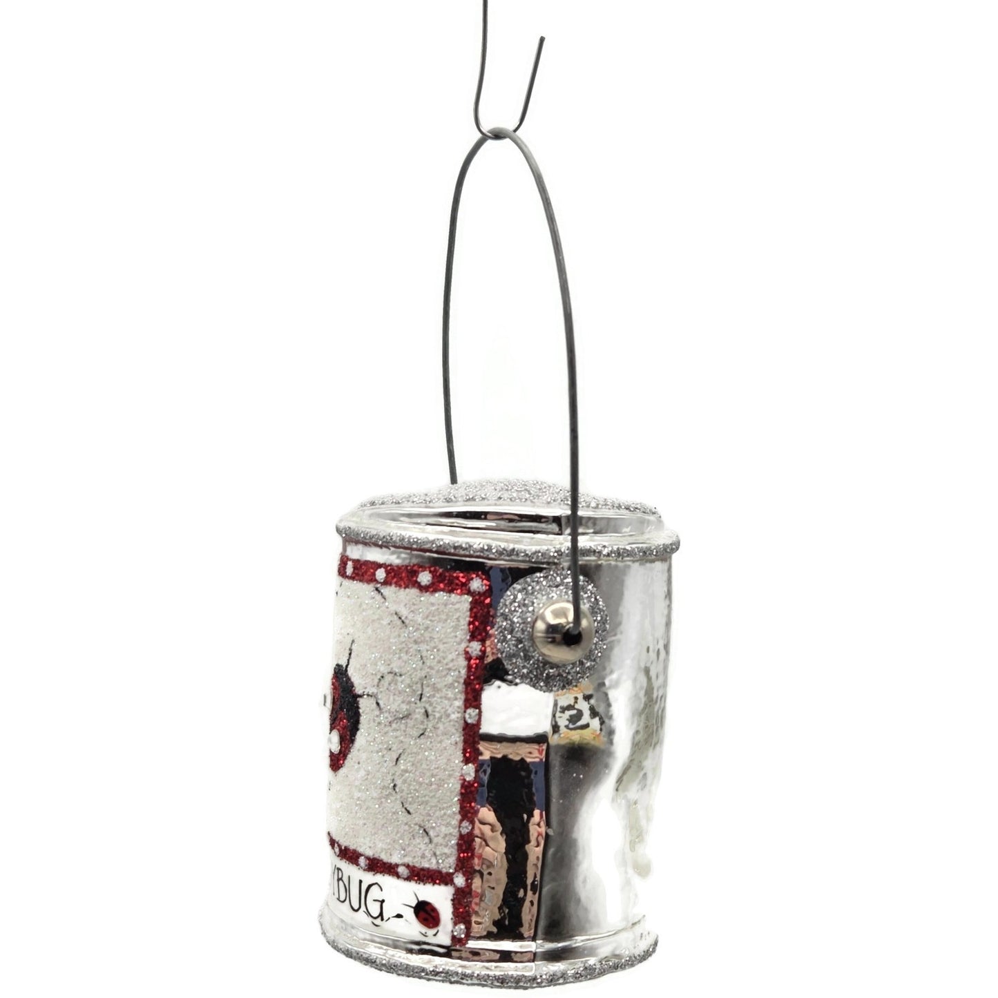 Patricia Breen Studio Colours Ladybug Paint Can Bug Spring Christmas Ornament