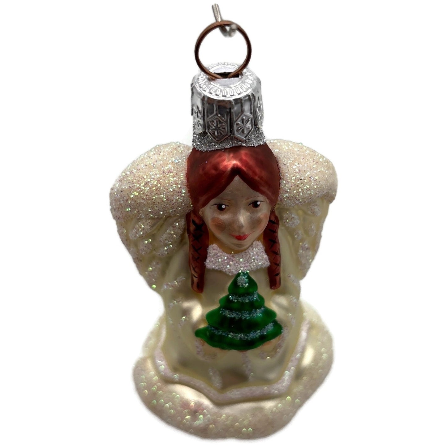 Patricia Breen Angel from Quartet of Angels Tree Green Christmas Tree Ornament