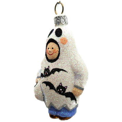 Patricia Breen Trickster Ghost White Halloween Bat Christmas Tree Ornament