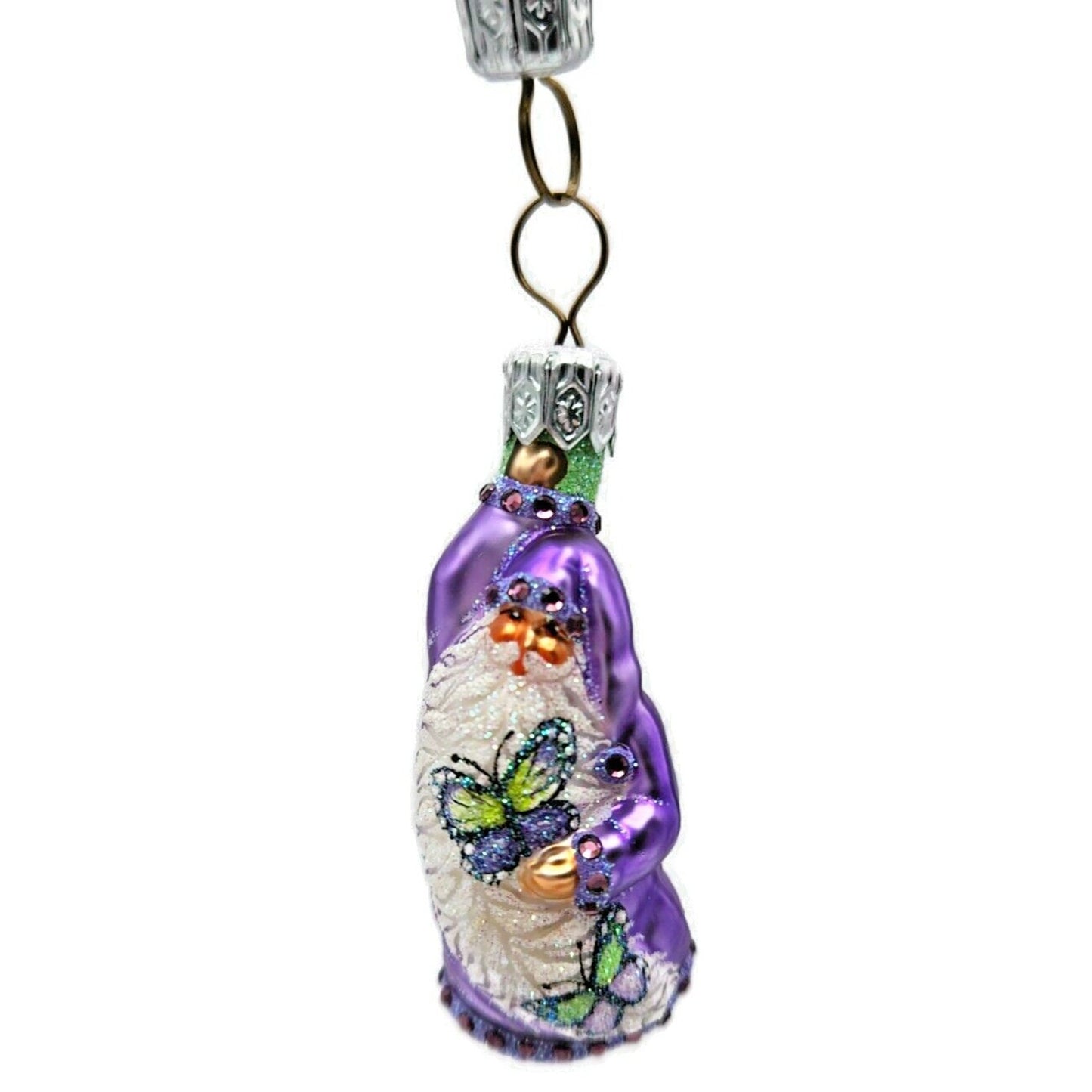Patricia Breen Through the Spring Sky Violet Spring Christmas Holiday Ornament