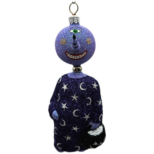 Patricia Breen Halloween Trick Or Treaters Munch Purple Christmas Ornament HCB