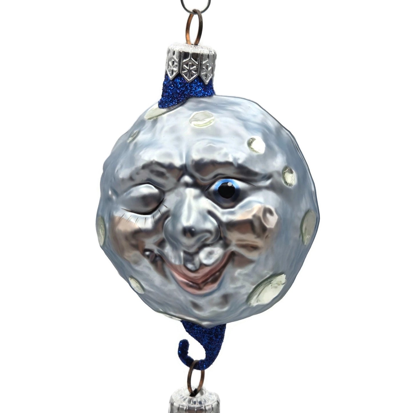 Patricia Breen Christmas in the Cosmos Santa Claus Alien Christmas Tree Ornament
