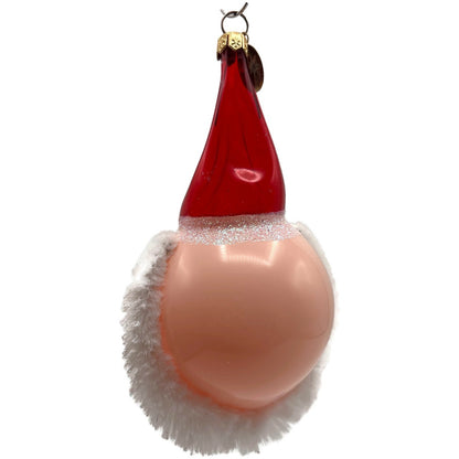 Christopher Radko Santa Blush Italian Glass Christmas Tree Ornament 0013700