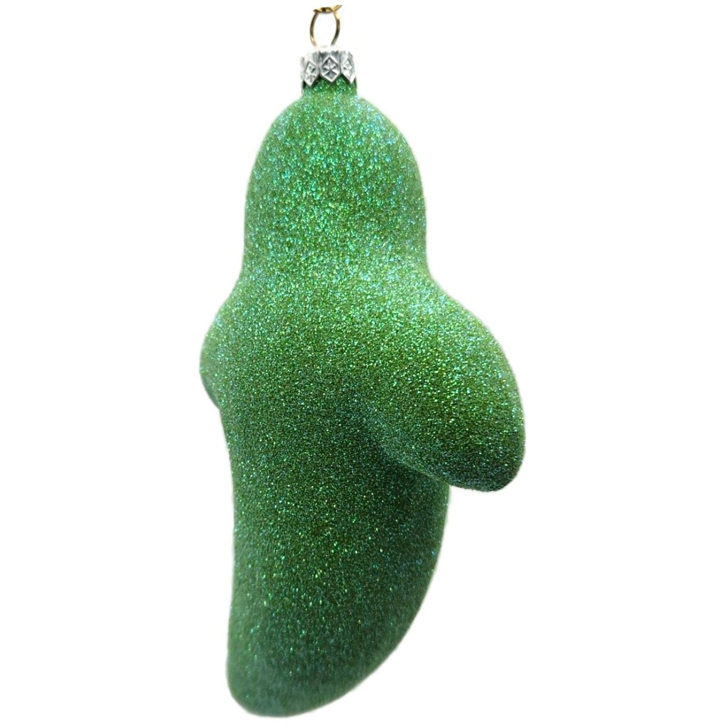 Patricia Breen Very Grand Ghost Frankenstein Green Glass Halloween Ornament 2554
