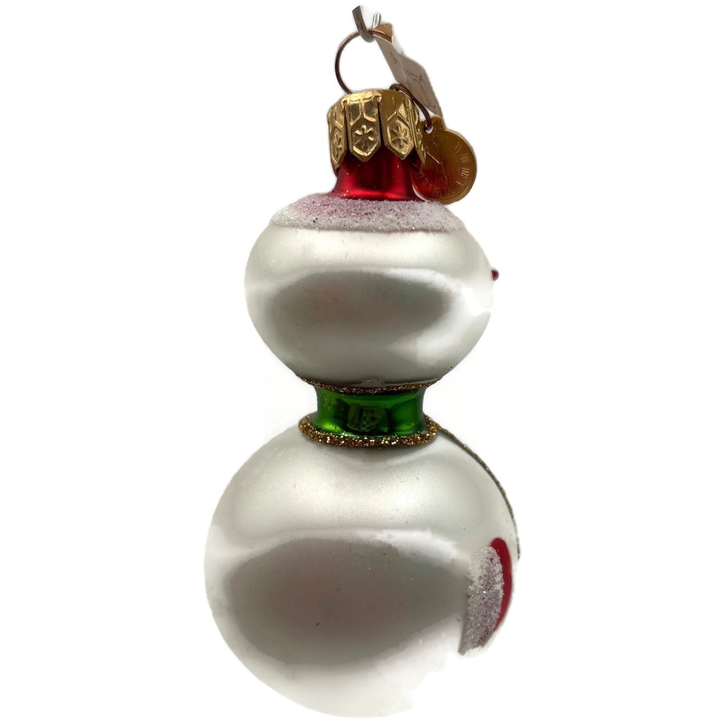 Miniature Snowman White Poland Christmas Tree Ornament Department 56