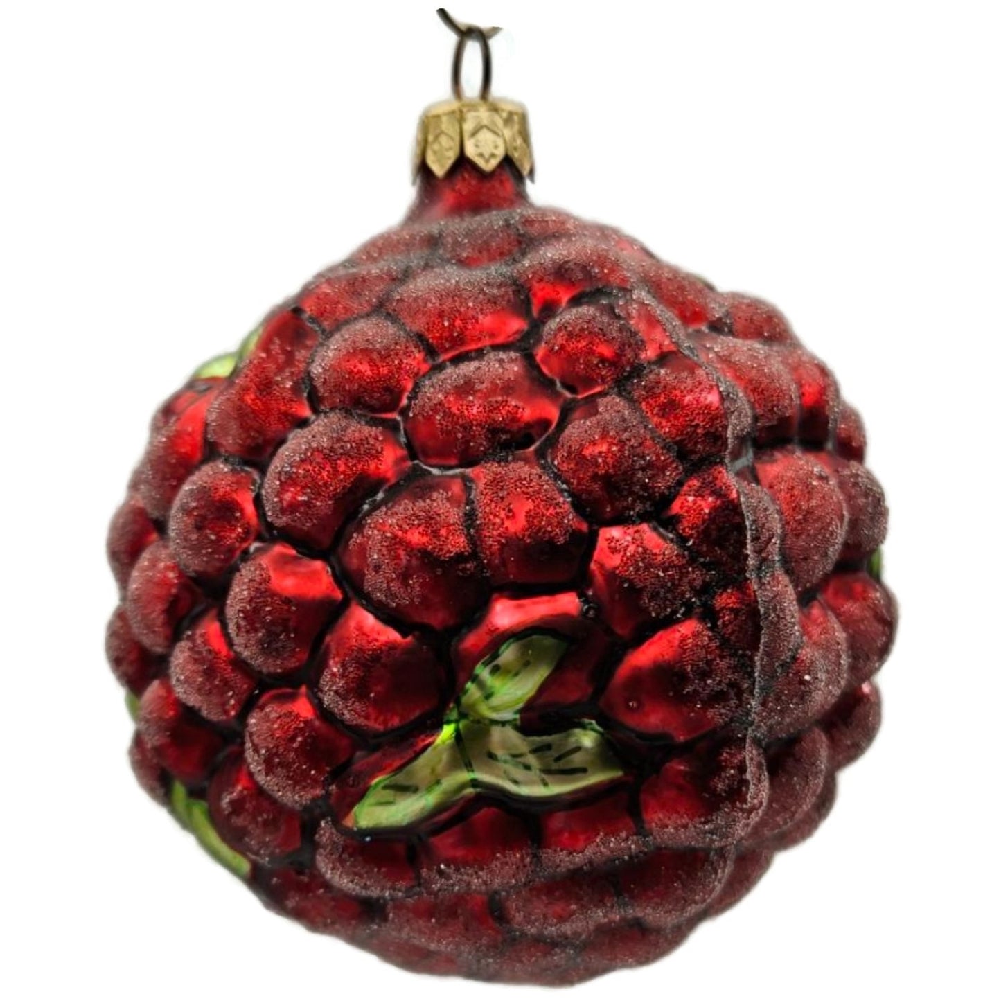 Christopher Radko Cranberry Frost Red Christmas Tree Ornament 97-136-0