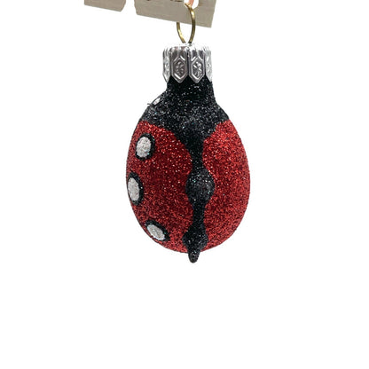 Patricia Breen Miniature Egg Surprise Ladybug Easter Christmas Bug Ornament 2531