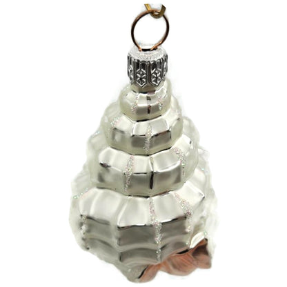 Patricia Breen Erics Shell Pearl Summer Aquatic Nautical Ocean Seashell Ornament