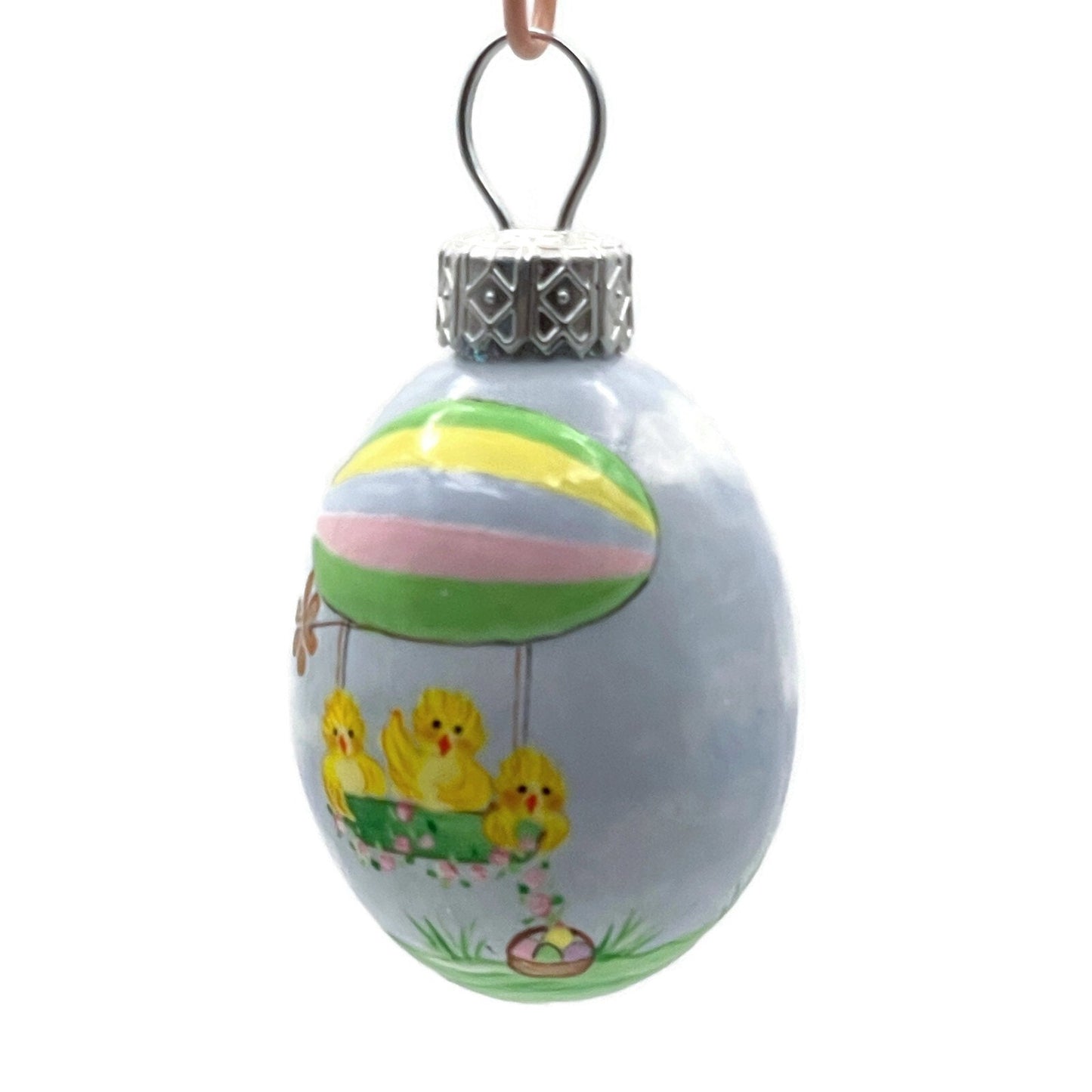 Patricia Breen Miniature Egg Sky Ride Balloon Chicks Easter Christmas Ornament