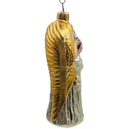 Patricia Breen Amor Angel Pearl Dress Gold Wings Christmas Tree Ornament Museum