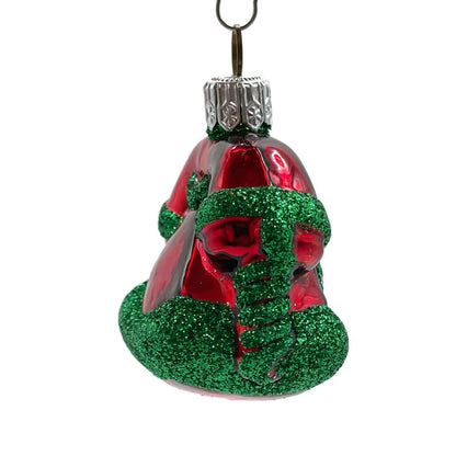 Patricia Breen Miniature Fine Phone Red Green Christmas Holiday Tree Ornament