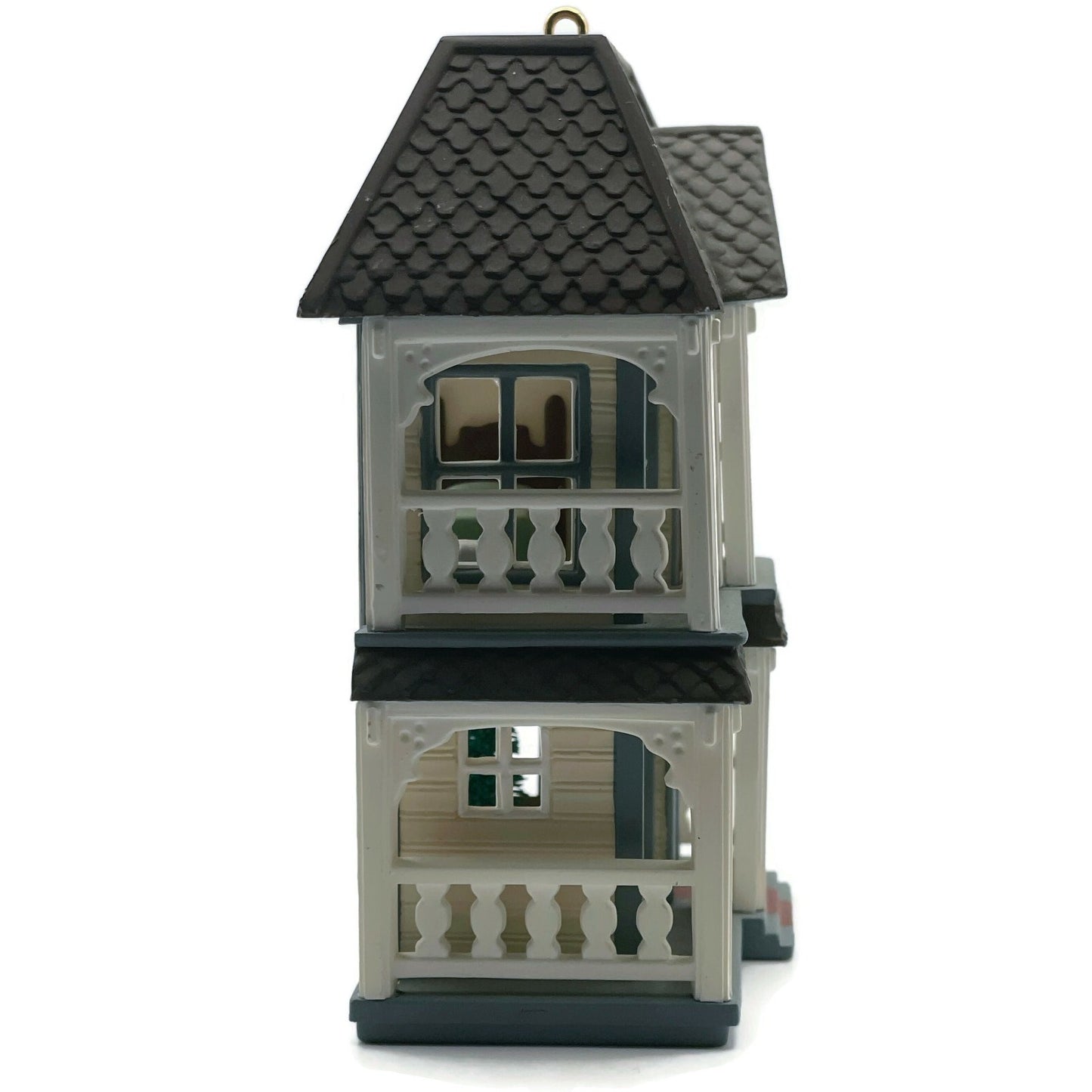 Hallmark Ornament Cozy Home 1993 Nostalgic Christmas Village Tree Keepsake Decor