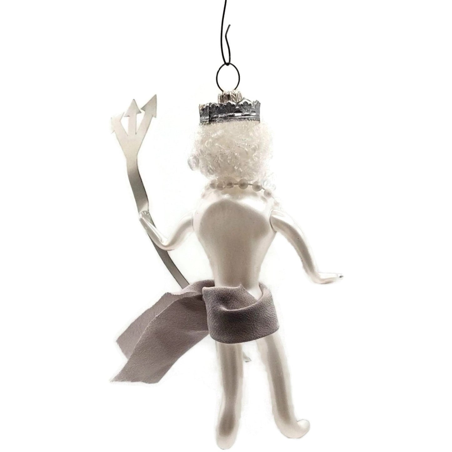 Soffieria De Carlini Poseidon Italian Hand Blown Glass Christmas Tree Ornament