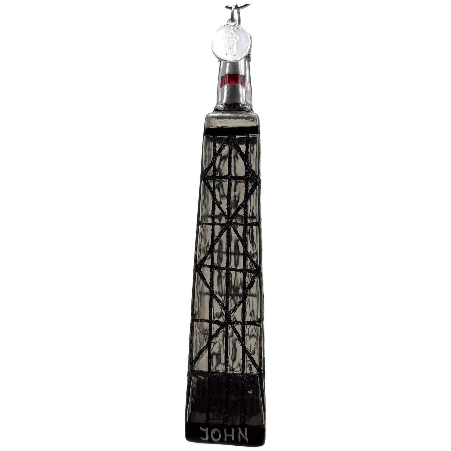 Landmark Creations The John Hancock Center European Glass Christmas Ornament
