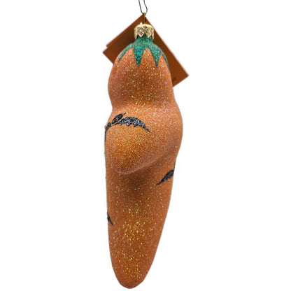 Patricia Breen Very Grand Ghost Orange Bats Stars Halloween Christmas Ornament