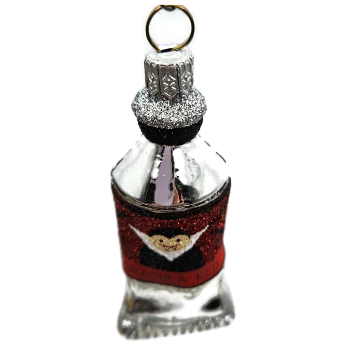 Patricia Breen Miniature Paint Tube Dracula Red Art Mini Halloween Ornament