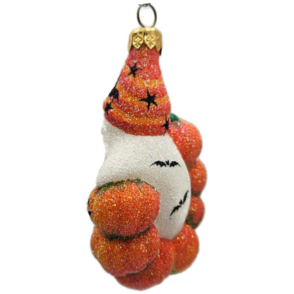 Patricia Breen Jack-o-Wreath Bat Orange Pumpkins Halloween Christmas Ornament