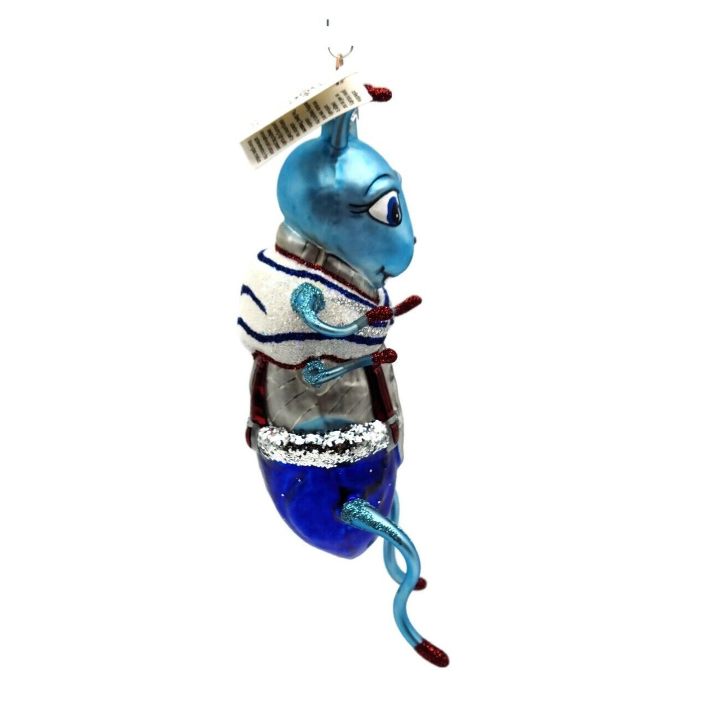 Slavic Treasures Whopper Hopper Blue Bug Halloween Tree Ornament 99-154-B-FB