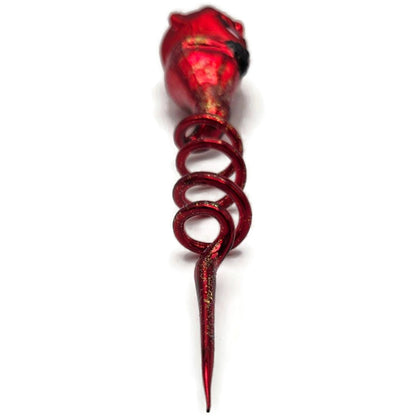 Christopher Radko Tricks for Treats Spiral Devil Red Halloween Ornament 98-047-0