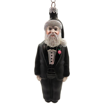 Patricia Breen Ornament Santa Steps Out Tux Cole Porter Series Christmas Decor