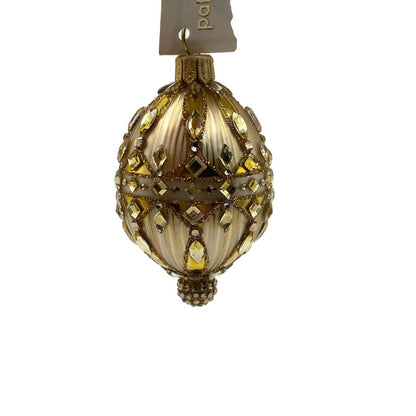 Patricia Breen Petit Egg Le Notre Gold Versailles Easter Christmas Tree Ornament