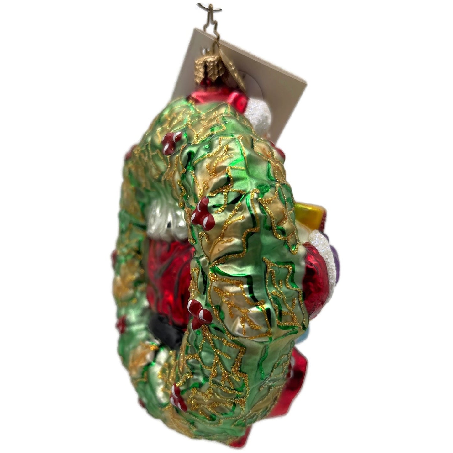 Christopher Radko A Gift For Giving Santa Christmas Tree Ornament 1010306