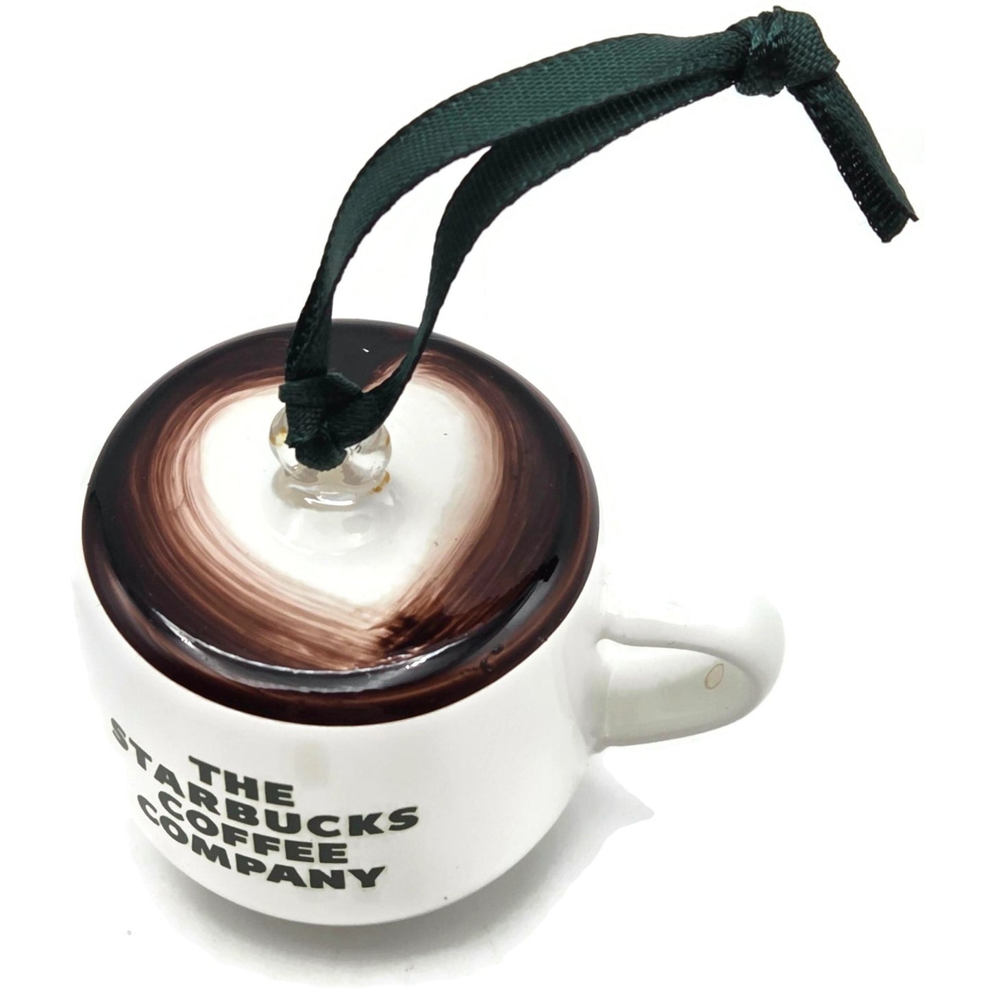 Starbucks Ceramic Mini Cup Coffee Mug Christmas Tree Ornament New 2025 Heart