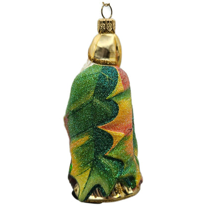 Patricia Breen Glad Tidings Gold Santa Claus Autumn Fall Christmas Tree Ornament