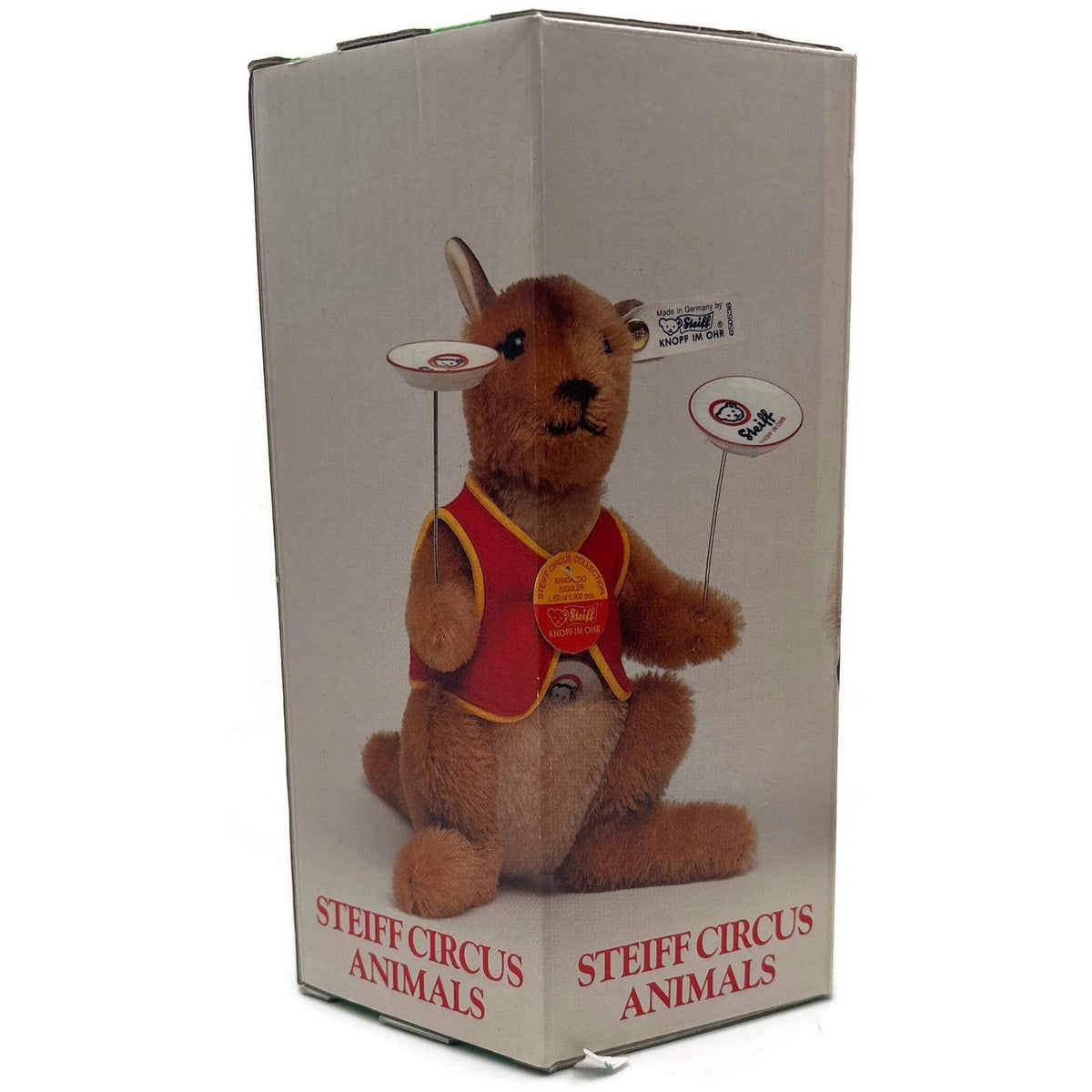 Steiff Golden Age Of The Circus Kangaroo Juggler Limited Edition Stuffed Toy