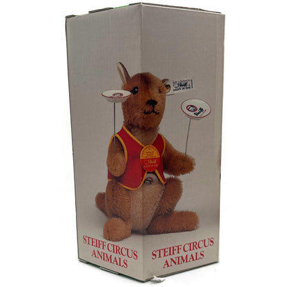 Steiff Golden Age Of The Circus Kangaroo Juggler Limited Edition Stuffed Toy