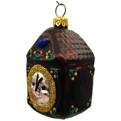 Patricia Breen Hickory Dickory Clock Brown Bird Christmas Holiday Ornament 9611B