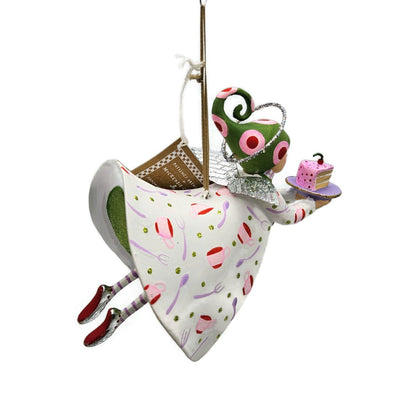 MacKenzie Childs Patience Brewster Sweets Paradise Angel Christmas Ornament