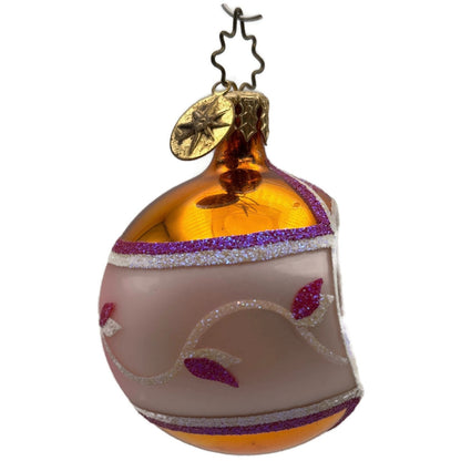 Christopher Radko Fantasia Kensington Glow Ball Reflector Christmas Ornament