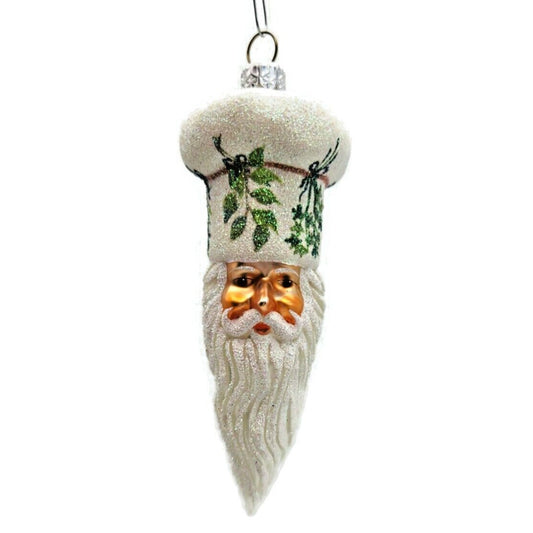 Patricia Breen Bon Appetite Herbs Santa Claus Chef Cooking Christmas Ornament
