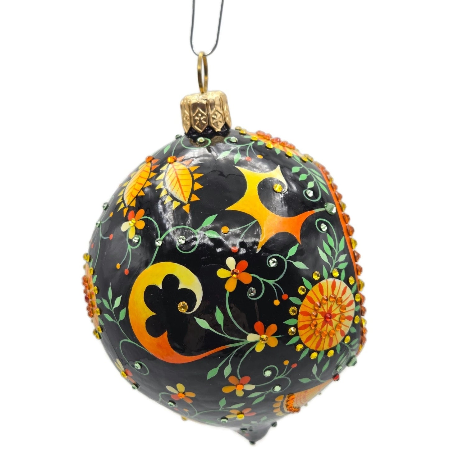 Patricia Breen Toujours Hamish Russian Fable Chameleon Christmas Ornament 3352