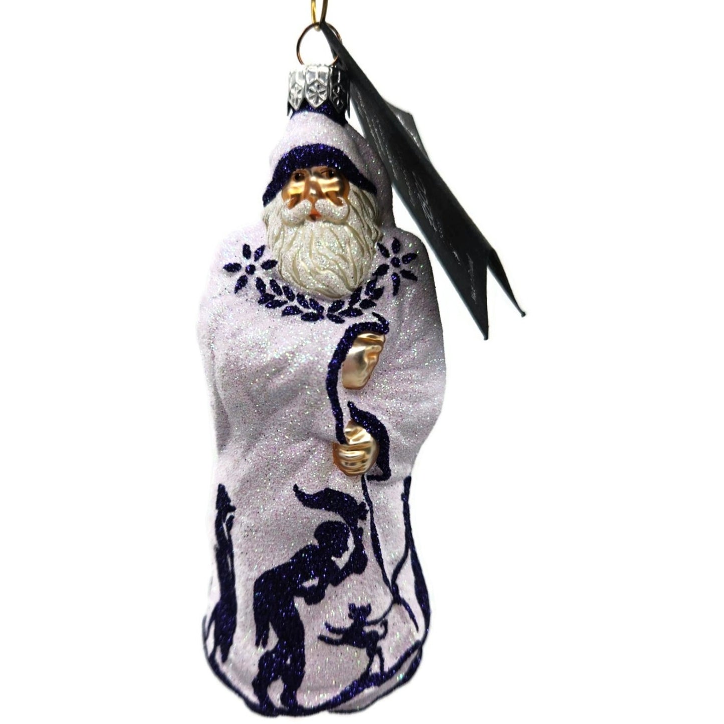 Patricia Breen Redoute Santa Silhouettes Halloween Christmas Ornament 2125