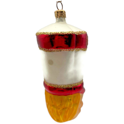 Christopher Radko Drum Major Bloomies Glass Christmas Tree Ornament 95-066-B