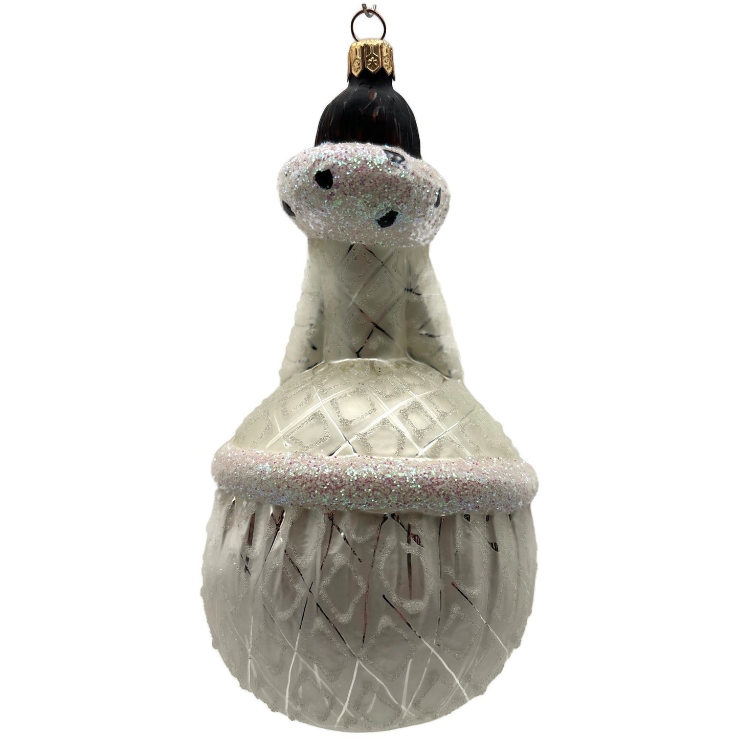 Christopher Radko Quintessa Princess White Christmas Tree Ornament 97-145-0