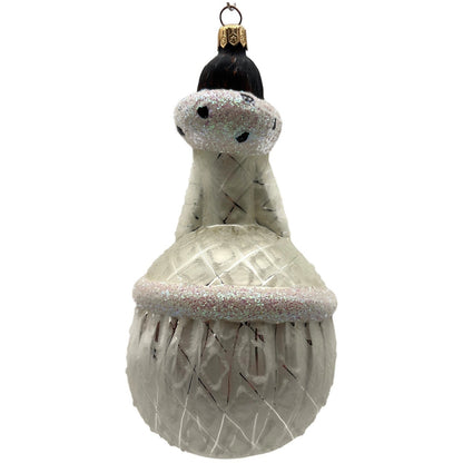 Christopher Radko Quintessa Princess White Christmas Tree Ornament 97-145-0