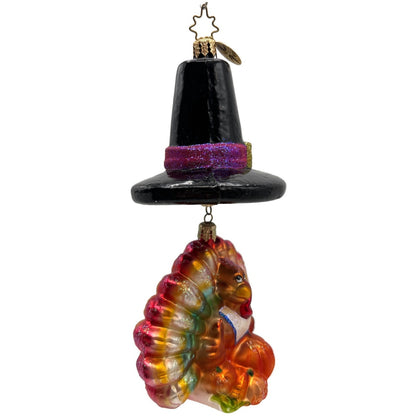 Christopher Radko Hats Off to Tom Thanksgiving Christmas Tree Ornament 02-0297-0