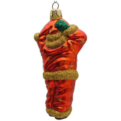Patricia Breen Hold Onto Your Hat Star Santa Halloween Christmas Ornament 9721