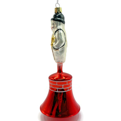 Christopher Radko Chimney Sweeps Red Bell Christmas Tree Ornament 92-179-0