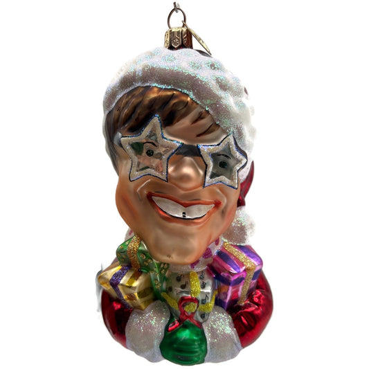 Christopher Radko Sir Elton Claus Aids Foundation Christmas Ornament 00-SP-59