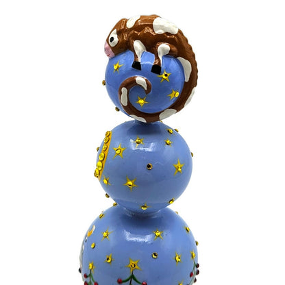 Patricia Breen Miniature Chameleon Finial The Cow Jump Over the Barn Tree Topper