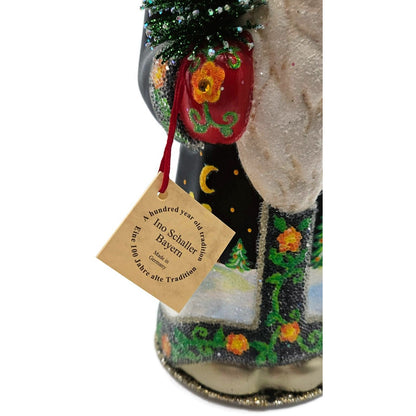 Ino Schaller Russian Fable Orange Black Paper Mache Candy Container CATZ Limited