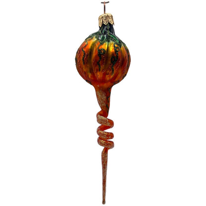 Slavic Treasures Twisted Pumpkin Jack-o-Lantern Halloween Ornament 01-522-A-FB
