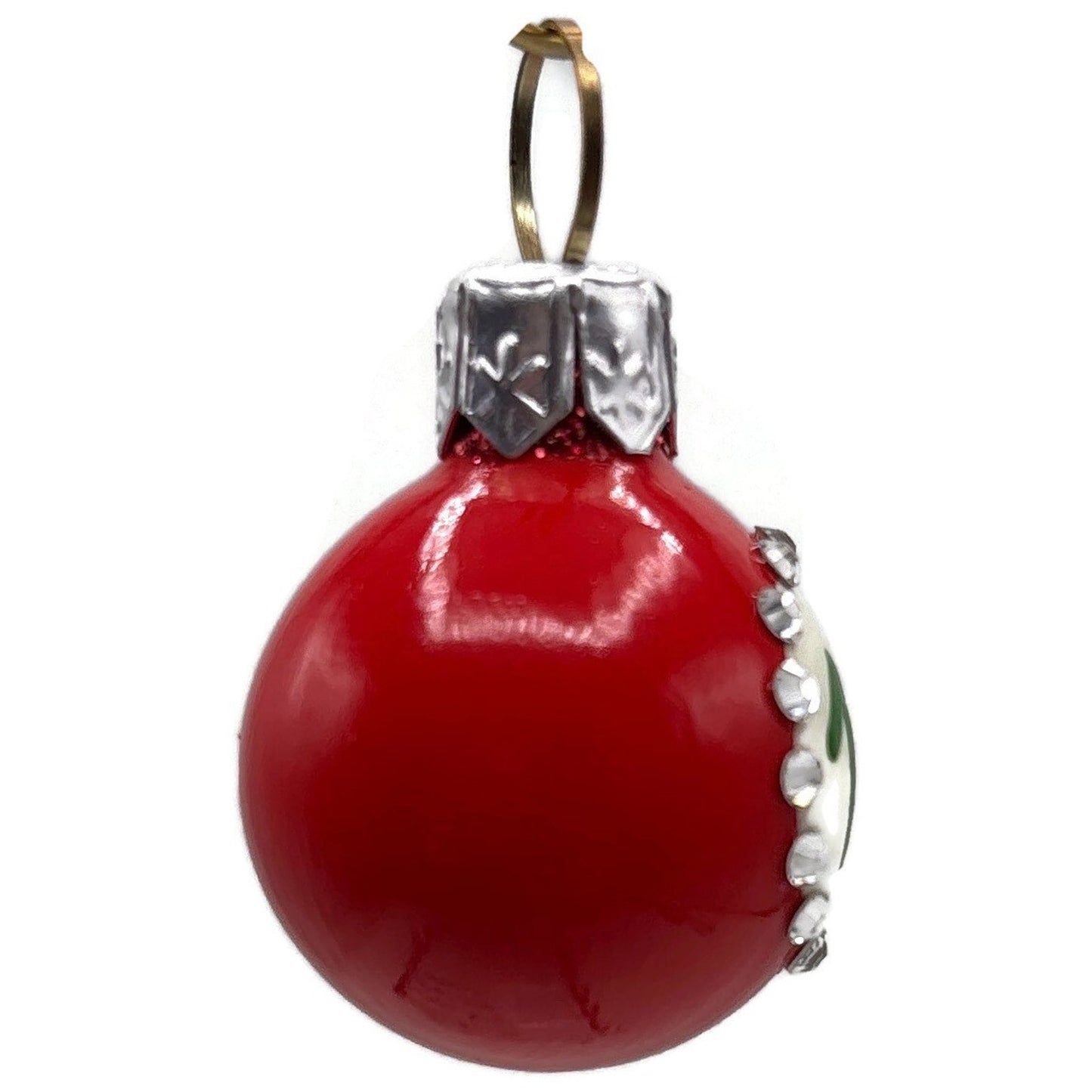 Patricia Breen Anniversary Ball 15 Red Micro Mini Christmas Tree Ornament HCB