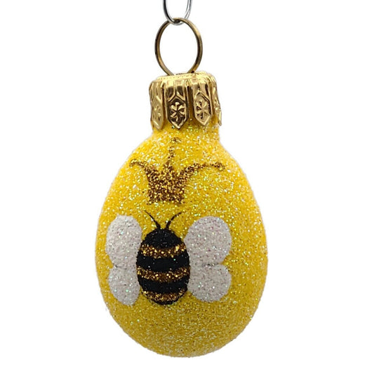 Patricia Breen Miniature Egg Bee With Crown Easter Holiday Tree Ornament