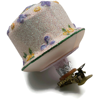 Patricia Breen Sweet Cake Pink Icing Clip On Christmas Holiday Tree Ornament